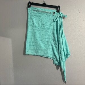 SHOLDIT Aqua Convertible Sarong- Tote Bag w/ Pocket Swimsuit Coverup swim beach